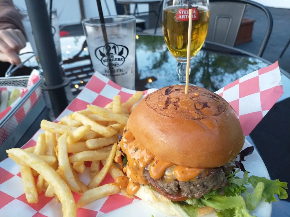 Avocado Picante Burger