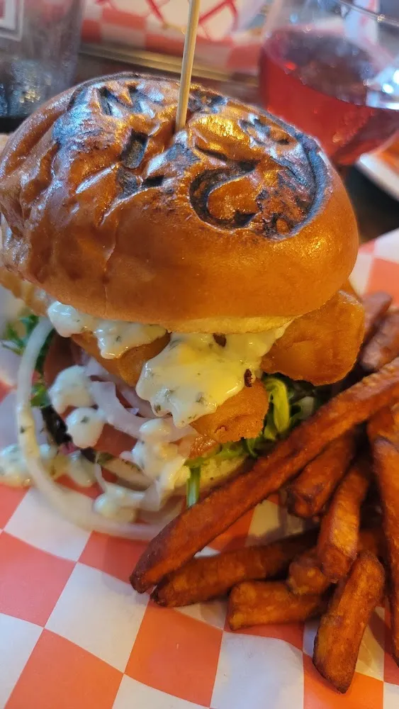The Crab Rangoon Burger